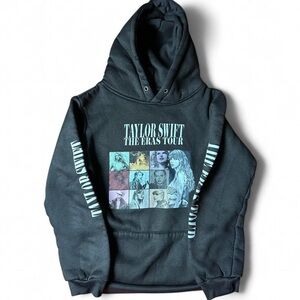 🔥 Kids Taylor Swift - The Eras Tour Black Hoodie